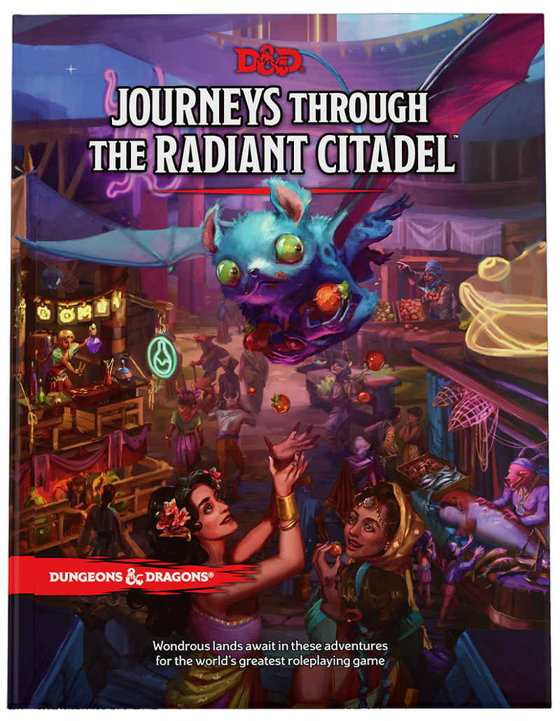 DND RPG Journey Through Radiant Citadel Hardcover