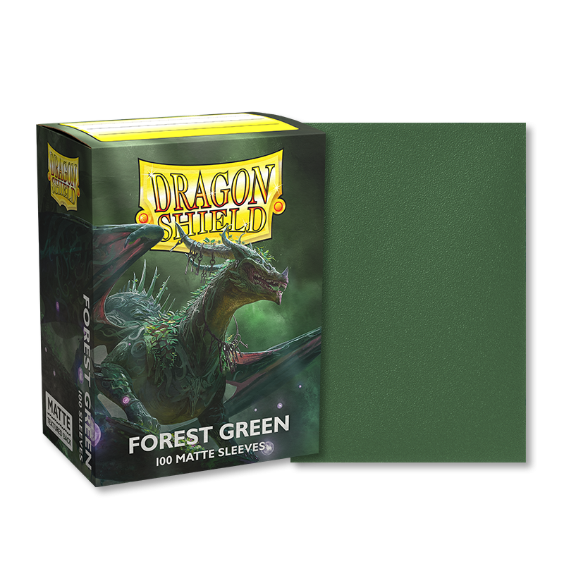 DRAGON SHIELD SLEEVES MATTE FOREST GREEN 100CT
