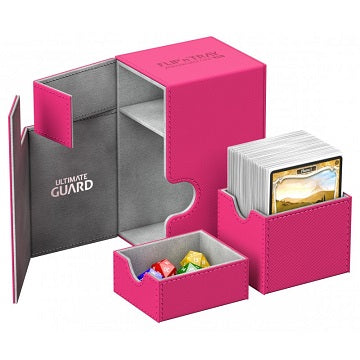 UG FLIP N TRAY DECK CASE XENOSKIN PINK 80+