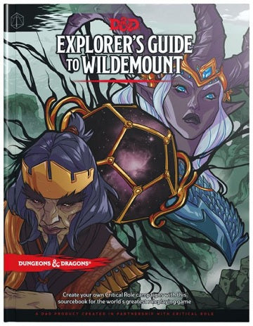DND RPG Explorer's Guide to Wildermount Hardcover