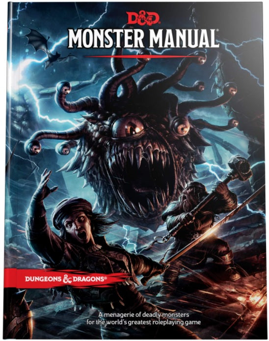 DND JDR  Monster Manual Couverture Rigide (Anglais)