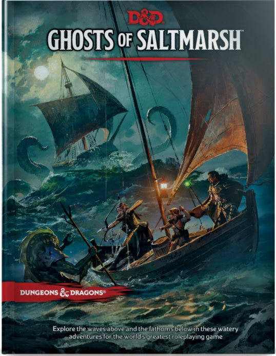 DND RPG Ghosts of Saltmarsh Hardcover