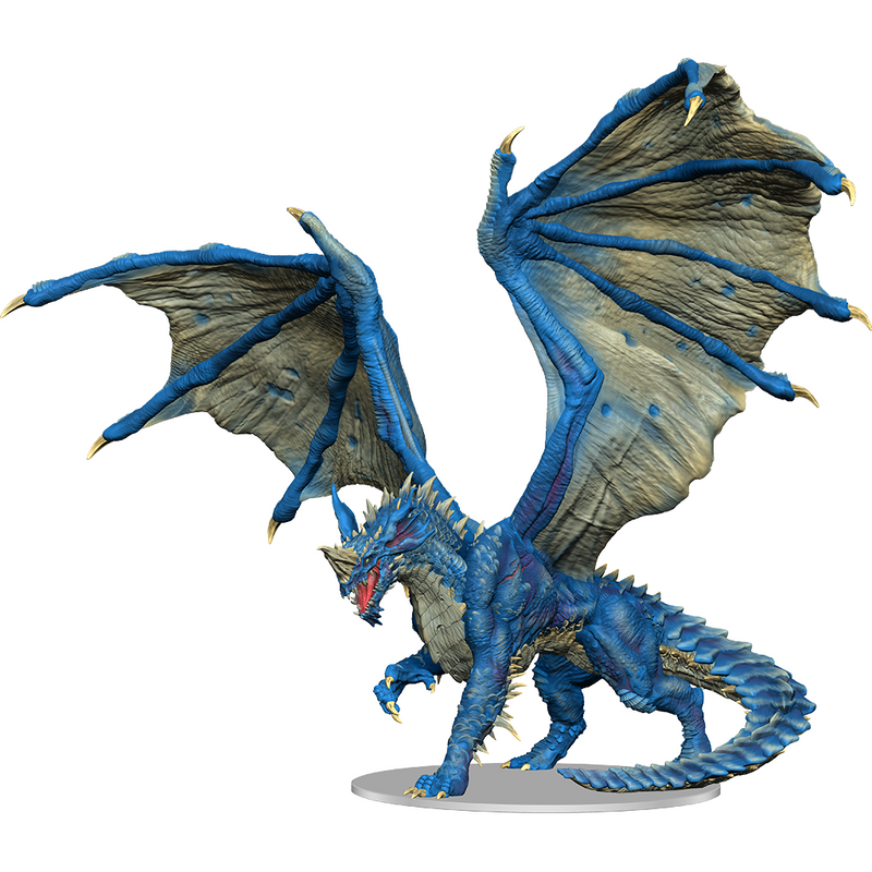 Dungeons & Dragons : Icons Of The Realms - Adult Blue Dragon