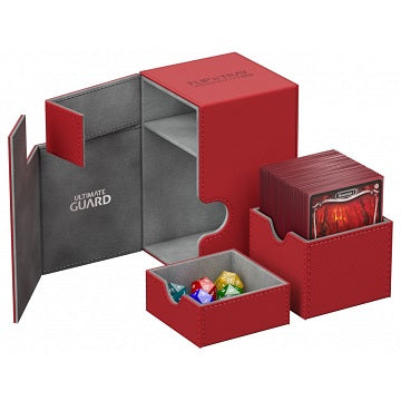 UG FLIP N TRAY DECK CASE XENOSKIN RED 100+