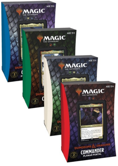 MTG ADV FORGOTTEN REALMS COMMANDER SEALED CASE (4 DECKS)