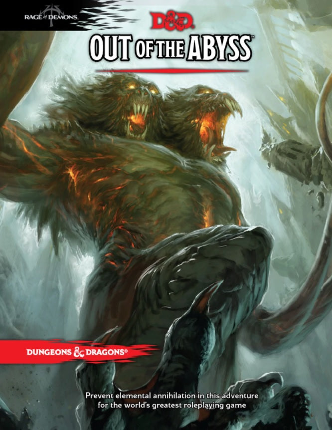 D&D RPG OUT OF THE ABYSS HC (EN)