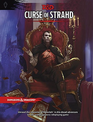 DND JDR Curse of Strahd Couverture Rigide (Anglais)