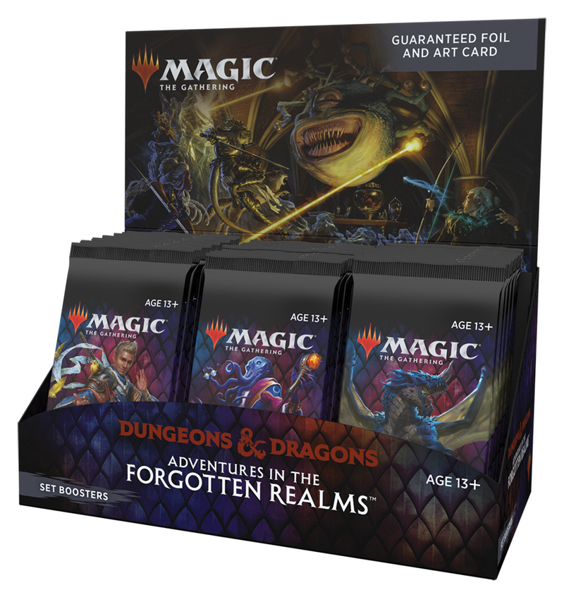 MTG D&D Les Royaumes Oubliés Set Booster Box