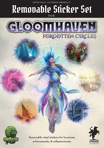 GLOOMHAVEN: LES CERCLES OUBLIÉS: REMOVABLE STICKER SET (FR)