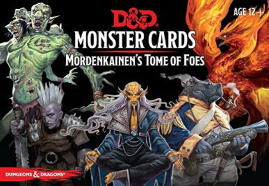 D&D MONSTER CARDS : LE TOME DES ENNEMIS DE MORDENKAINEN (FR)