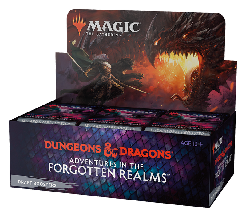 MTG D&D Les Royaumes Oubliés Draft Booster Box