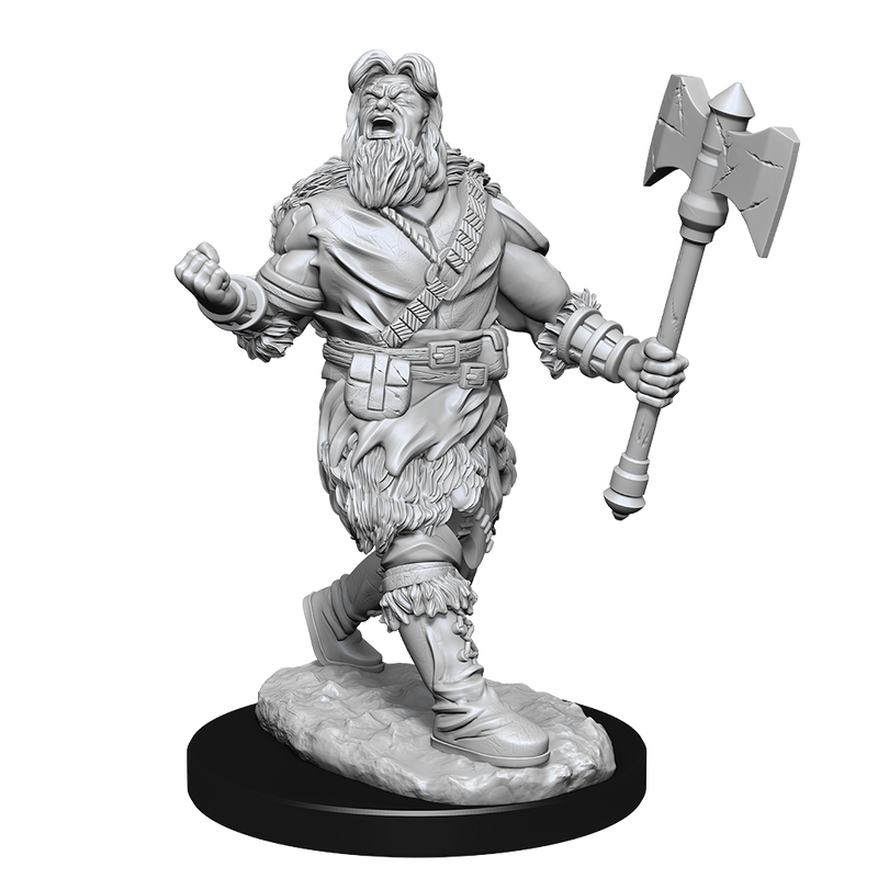 DND UNPAINTED MINIS WV14 HUMAN BARBARIAN MALE