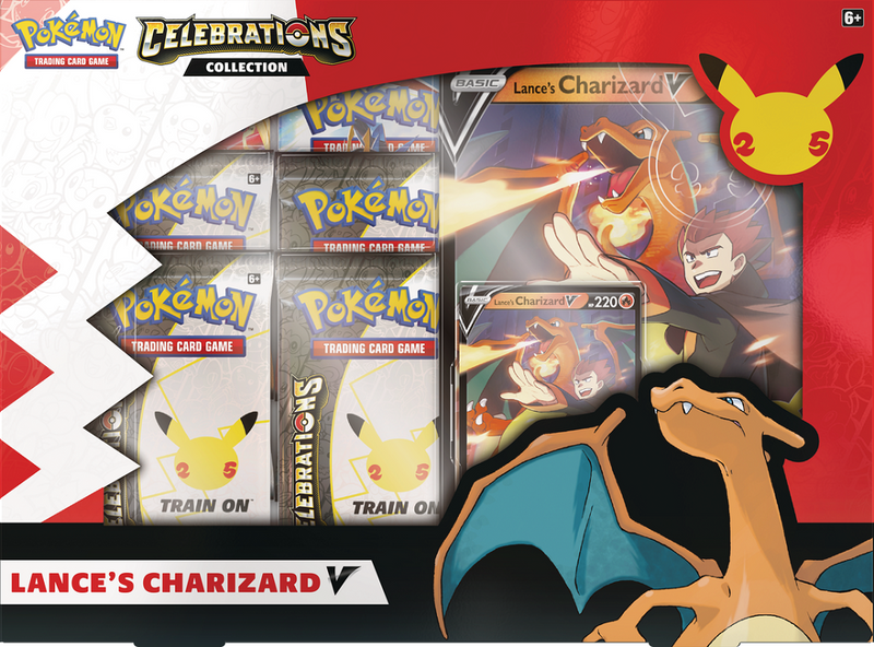 Pokémon Collections Célébrations Lance's Dracaufeu V (Anglais)