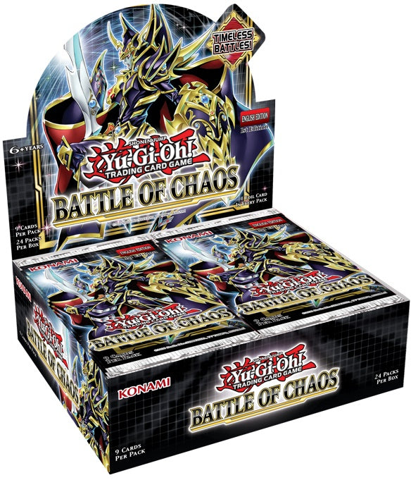 YGO BOOSTER BOX BATAILLE DU CHAOS 1ERE EDITION
