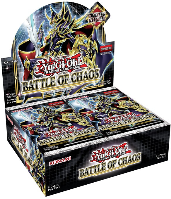 YGO BOOSTER BOX BATTLE OF CHAOS 1ST EDITION