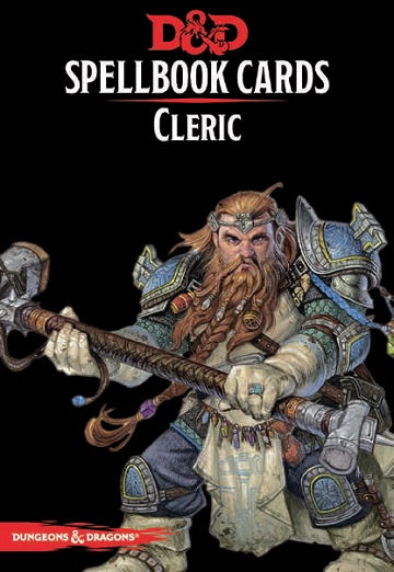 D&D SPELLBOOK CARDS CLERIC 2ND EDITION (FR)