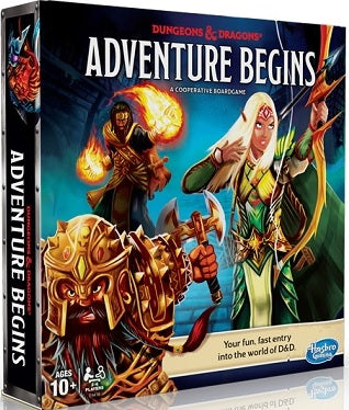 DUNGEONS AND DRAGONS ADVENTURE BEGINS