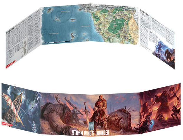 DND DM SCREEN STORM KING'S THUNDER