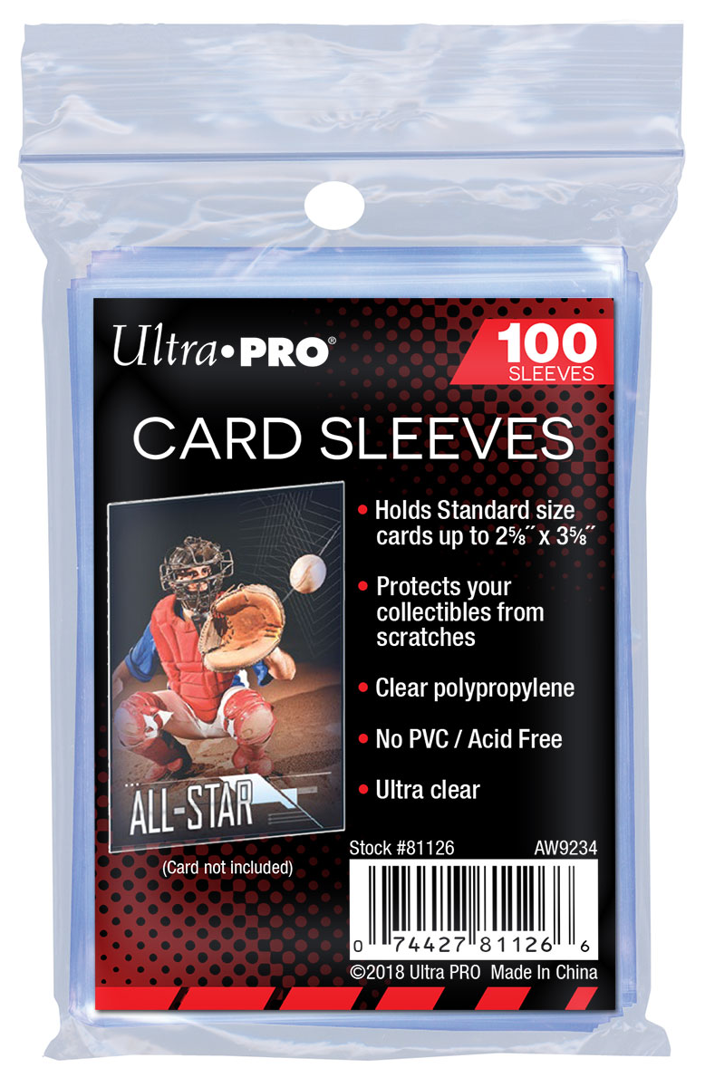 UP PENNY SLEEVES CARD 100CT