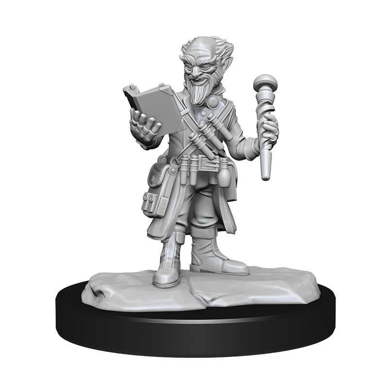 DND UNPAINTED MINIS WV14 GNOME ARTIFICER MALE