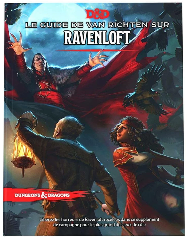 DND RPG Le Guide de Van Richten sur Ravenloft Hardcover (FR)