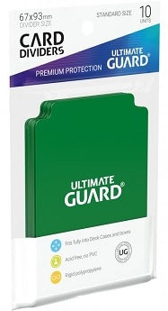 UG CARD DIVIDERS GREEN