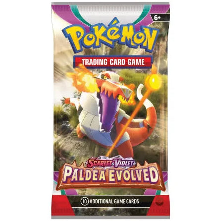 Pokemon SV2 Paldea Evolved Booster Pack