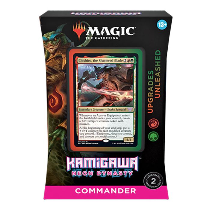 MTG: Kamigawa Neon Dynasty Commander : Upgrades Unleashed