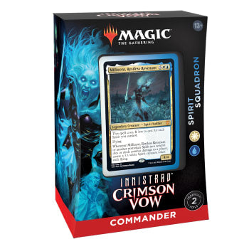 MTG Innistrad Crimson Vow Commander Deck Spirit Squadron (Anglais)
