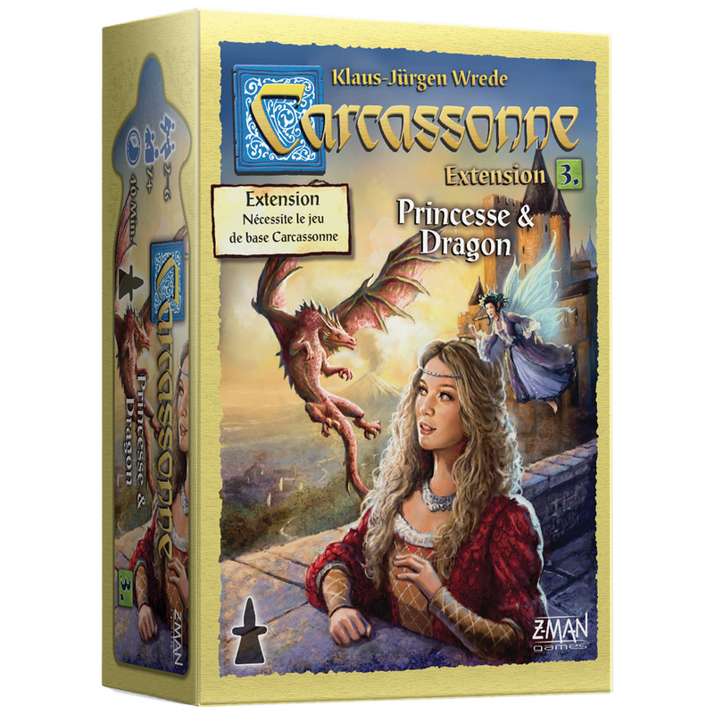Carcassonne Extension 3 Princesse & Dragon