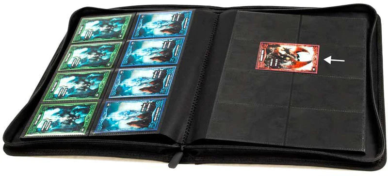 UG QUADROW ZIPFOLIO XENOSKIN 16PKT NOIR